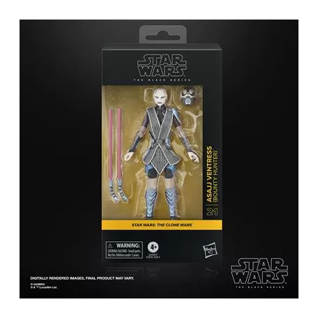Star Wars The Black Series Asajj Ventress (Bounty Hunter)-G25675X0