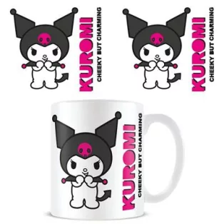 KUROMI (CHEEKY CHARACTER) WHITE POD MUG-MG2403374C