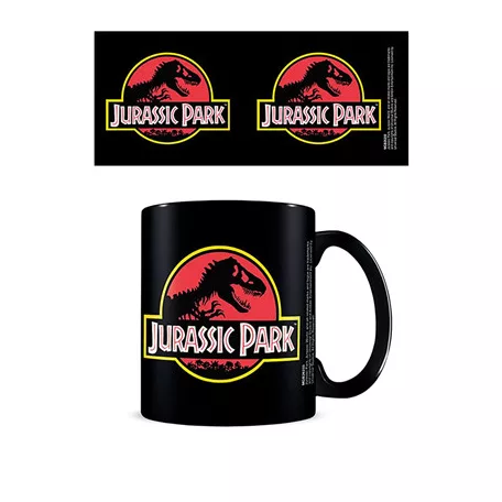 JURASSIC PARK (LOGO) BLACK POD MUG-MGB26233C