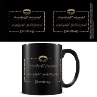 THE LORD OF THE RINGS (ONE RING) BLACK POD MUG-MGB26558C