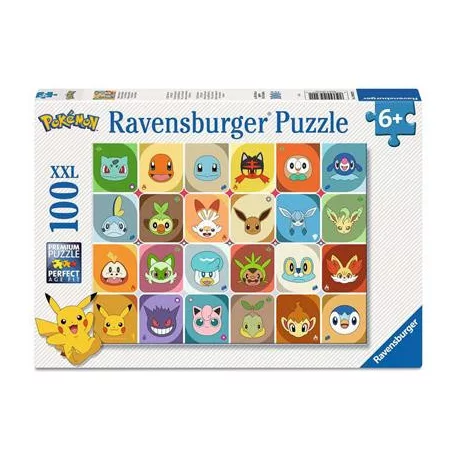 100 Teile XXL - Pokémon Gesichter-12004320