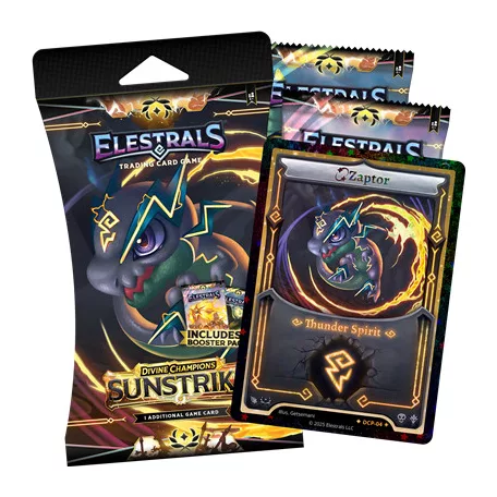 Elestrals TCG: Stellar Zaptor Double Blister Pack - Sunstrike (Divine Champions) - EN-SSTBP1