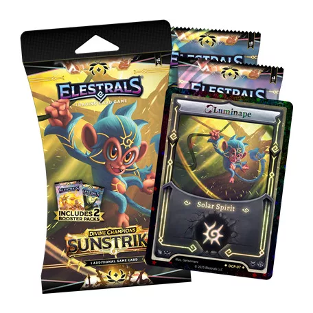 Elestrals TCG: Stellar Luminape Double Blister Pack - Sunstrike (Divine Champions) - EN-SSTBP2