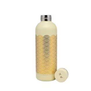 Insulated bottle 500ml - Seigaiha Nami-MAP4095