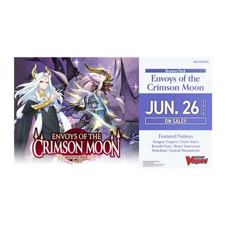Cardfight!! Vanguard - Envoys of the Crimson Moon Booster Display (16 Packs) - EN-VGE-DZ-BT14