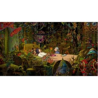 Howl's Moving Castle - A4 size Clear Folder Sleeping Howl-MOVIC-64707
