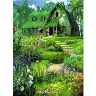 Kiki's Delivery Service - A4 size Clear Folder Kiki's house-MOVIC-64693