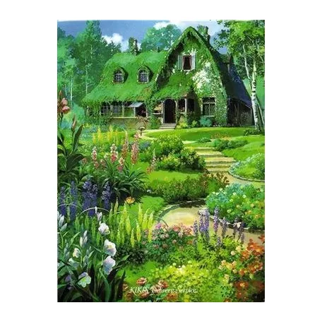 Kiki's Delivery Service - A4 size Clear Folder Kiki's house-MOVIC-64693
