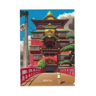 Spirited Away - A4 Size Clear Folder Aburaya-MOVIC-64701