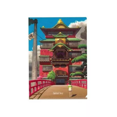 Spirited Away - A4 Size Clear Folder Aburaya-MOVIC-64701
