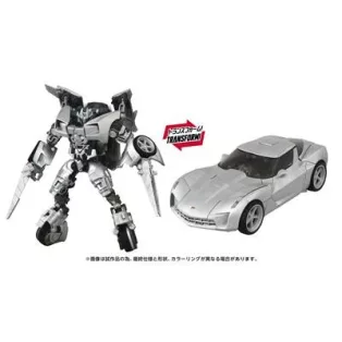 Transformers Takara Tomy Masterpiece Movie Series Next MPMN-01 Sideswipe, Silver-G5240
