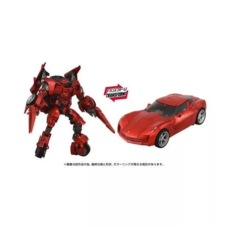 Transformers Takara Tomy Masterpiece Movie Series Next MPMN-02 Sideswipe, Red-G5241