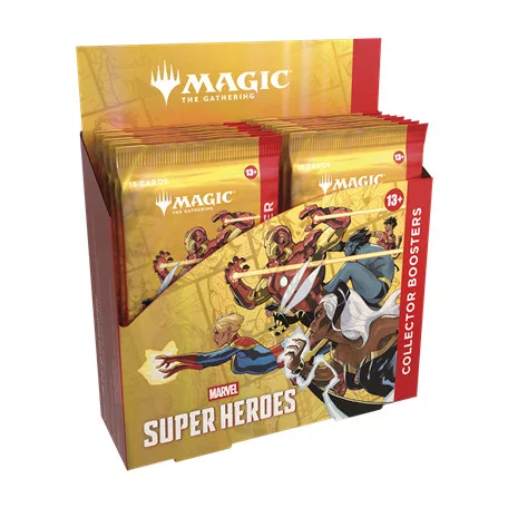 MTG - Marvel Super Heroes Collector's Booster Display (12 Packs) - EN-D53580000