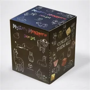Box of 12 Mystery Menagerie Dice Sets-BMDS01