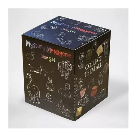 Box of 12 Mystery Menagerie Dice Sets-BMDS01