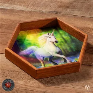 Anne Stokes Dice Tray: Chase The Rainbow-WADTAS01