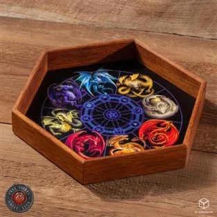 Anne Stokes Dice Tray: Dragons of the Sabbats-WADTAS03