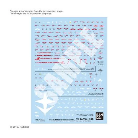Gundam Decal143 Mobile Suit Gundam Hathaway Multiuse 2-MK72530