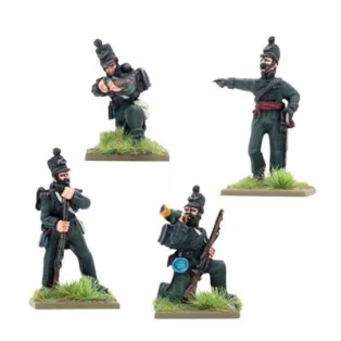 Crimean War British Rifle Brigade in Shakos Command-303013853