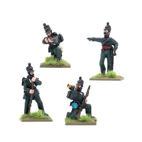 Crimean War British Rifle Brigade in Shakos Command-303013853