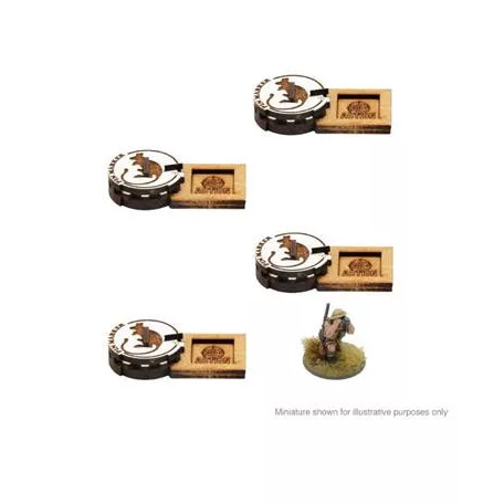 Bolt Action MDF Unit Pin Markers - British 8th Army-408800037