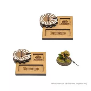Bolt Action MDF Vehicle Pin Markers - Japan-408800020