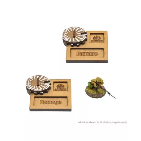 Bolt Action MDF Vehicle Pin Markers - Japan-408800020