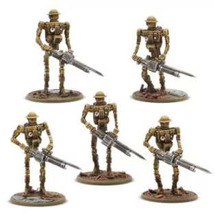 Konflikt '47 British Commonwealth Mk I Automated Infantry Squad with MMG-452200602