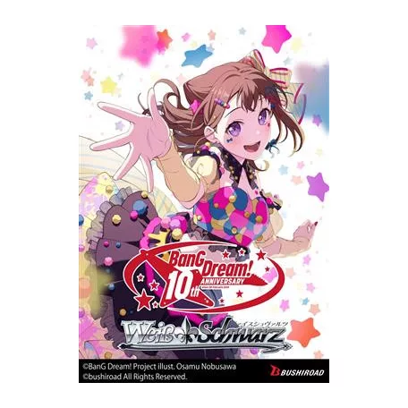 Weiß Schwarz - BanG Dream! 10th Anniversary! Premium Booster Display (6 Packs) - EN-WSE-BD/WE49-PB