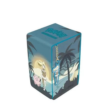 UP - Lillie and Clefairy ALCOVE® Tower DECK BOX® for the Pokémon Trading Card Game-16764