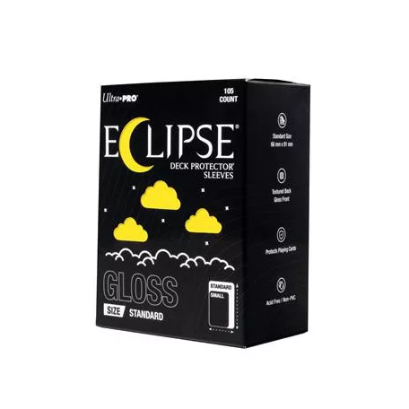 ECLIPSE® Gloss Standard DECK PROTECTOR® Sleeves: Lemon Yellow - 105ct-16707