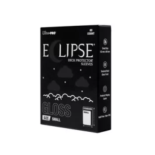 ECLIPSE® Gloss Small DECK PROTECTOR® Sleeves: Jet Black - 60ct-16710