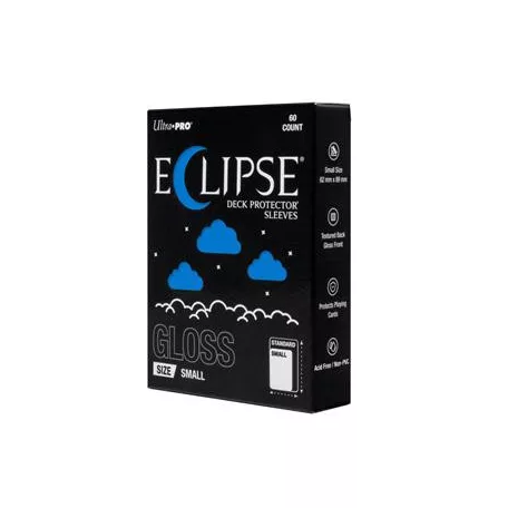 ECLIPSE® Gloss Small DECK PROTECTOR® Sleeves: Pacific Blue - 60ct-16712