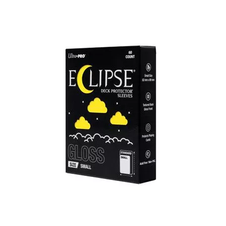 ECLIPSE® Gloss Small DECK PROTECTOR® Sleeves: Lemon Yellow - 60ct-16717