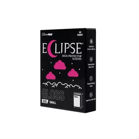 ECLIPSE® Gloss Small DECK PROTECTOR® Sleeves: Hot Pink - 60ct-16718
