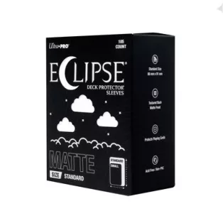 ECLIPSE® Matte Standard DECK PROTECTOR® Sleeves: Arctic White - 105ct-16681