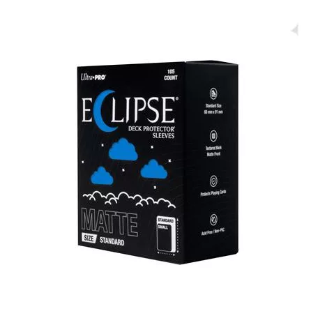 ECLIPSE® Matte Standard DECK PROTECTOR® Sleeves: Pacific Blue - 105ct-16682