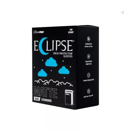 ECLIPSE® Matte Standard DECK PROTECTOR® Sleeves: Sky Blue - 105ct-16683