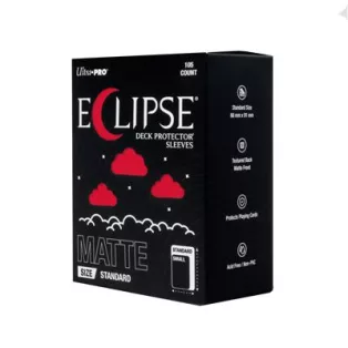 ECLIPSE® Matte Standard DECK PROTECTOR® Sleeves: Apple Red - 105ct-16684