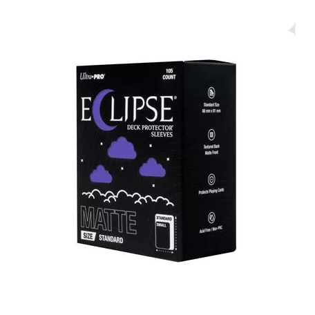 ECLIPSE® Matte Standard DECK PROTECTOR® Sleeves: Royal Purple - 105ct-16686
