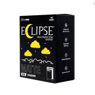 ECLIPSE® Matte Standard DECK PROTECTOR® Sleeves: Lemon Yellow - 105ct-16687