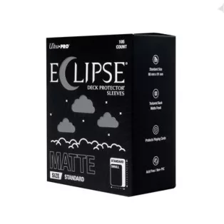 ECLIPSE® Matte Standard DECK PROTECTOR® Sleeves: Smoke Grey - 105ct-16689