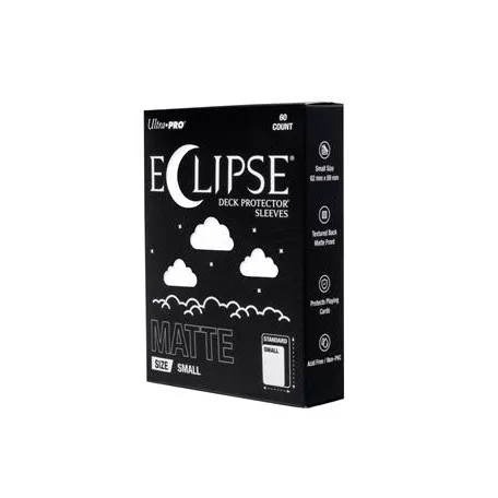 ECLIPSE® Matte Small DECK PROTECTOR® Sleeves: Arctic White - 60ct-16691