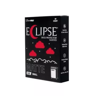 ECLIPSE® Matte Small DECK PROTECTOR® Sleeves: Apple Red - 60ct-16694