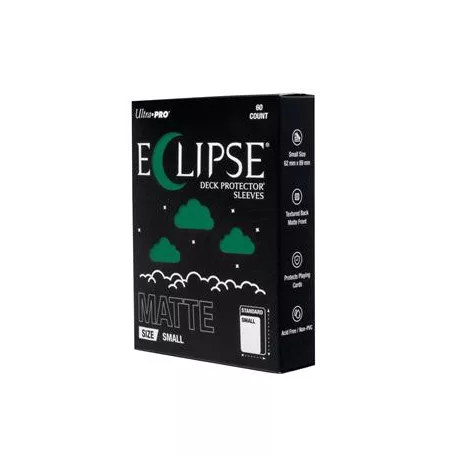 ECLIPSE® Matte Small DECK PROTECTOR® Sleeves: Forest Green - 60ct-16695