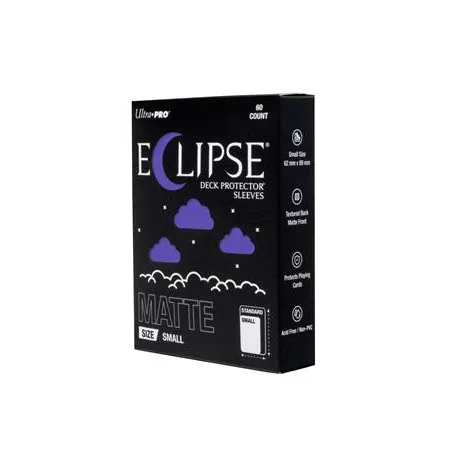 ECLIPSE® Matte Small DECK PROTECTOR® Sleeves: Royal Purple - 60ct-16696
