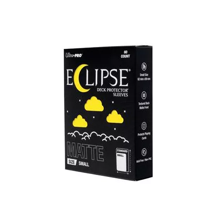 ECLIPSE® Matte Small DECK PROTECTOR® Sleeves: Lemon Yellow - 60ct-16697