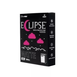 ECLIPSE® Matte Small DECK PROTECTOR® Sleeves: Hot Pink - 60ct-16698