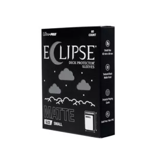 ECLIPSE® Matte Small DECK PROTECTOR® Sleeves: Smoke Grey - 60ct-16699