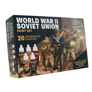 The Army Painter - Warpaints Historical WWII Soviet Union Paint set-WP8112P